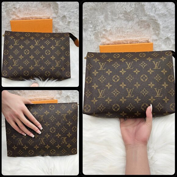 Louis Vuitton  Monogram Pouch 26cm [XXVYU5] - Picture 11 of 17
